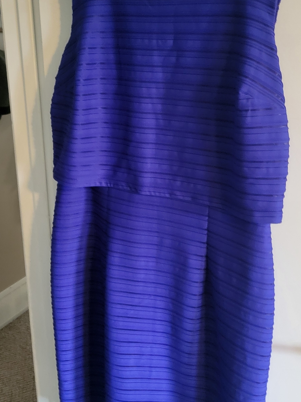 cleo Cobalt Layered Dress
